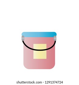 paint bucket graphics logo