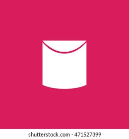 paint bucket icon. paint bucket sign