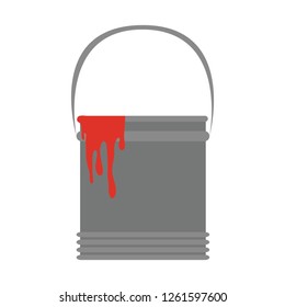 Paint bucket isolated