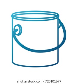 Paint bucket isolated