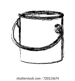 Paint bucket isolated