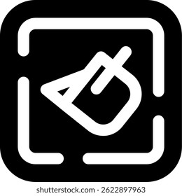 Paint bucket Line vector Icon Design