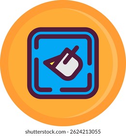 Paint bucket Line vector Icon Design
