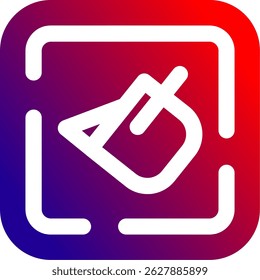 Paint bucket Line vector Icon Design