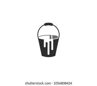 Paint bucket logo