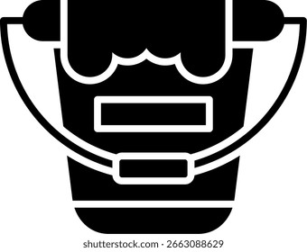 Cubo de pintura Nuevo Vector de diseño de iconos creativos