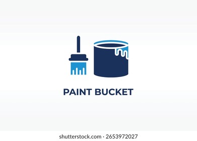 PAINT BUCKET vetor, ícone ou logotipo sinal símbolo isolado ilustração