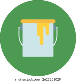 Paint Can Icon Symbol Art Sign