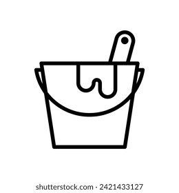 plantilla de vector de símbolo de barra de dibujo