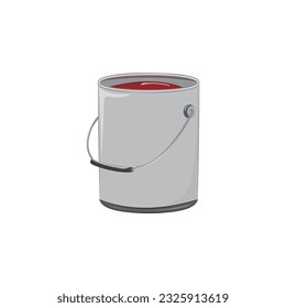 Paint Can Icon Vector Design. 