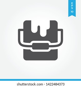 Paint can vector icon, simple sign for web site and mobile app.