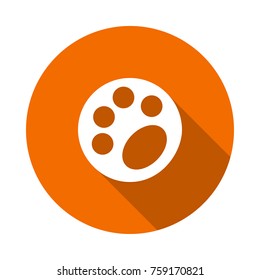 paint circle flat
