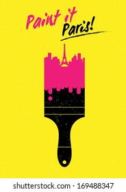 Paint It City Poster Design