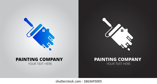 Dibujar el logotipo de la compañía en dos puntos de vista distintos