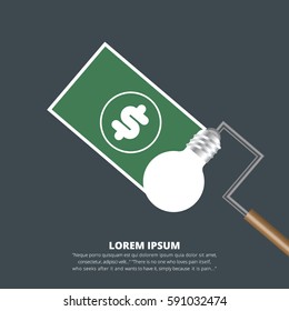 Paint convert them into dollars.