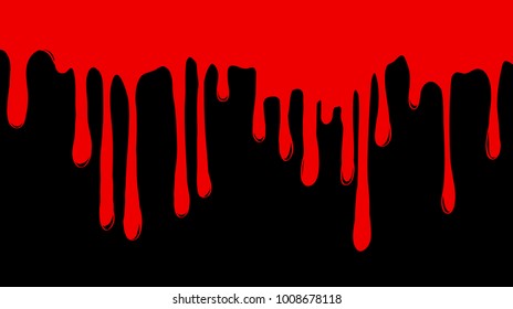 Paint Dripping Backgroundvector Paint Drips Stock Vector (Royalty Free ...