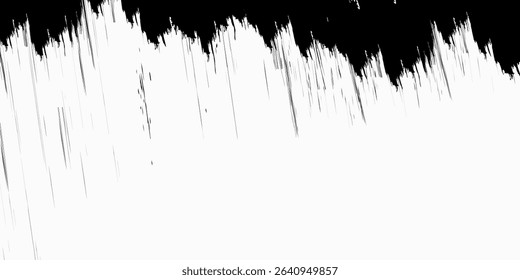 Paint dripping icon. Current drops. Black paint flows. Molten texture isolated on transparent background. Vector illustration modern