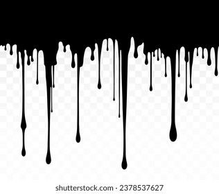 Pintar goteo. Derrame líquido. Flujos de pintura. Pintura actual, manchas. Desciende. Tintas actuales. Textura de goteo. Líquido flotante. Gotas de esténcil. Pintar bandeja. chocolate fundido. Patrón transparente