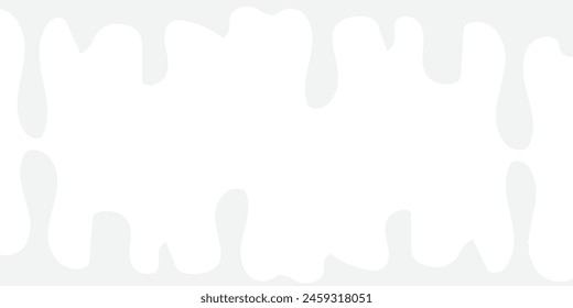 Tropfende Farbe. Tropfflüssigkeit. Farbflüsse. Aktuelle Farbe, Flecken. Stromabfall Aktuelle Tinten. Vektorillustration.