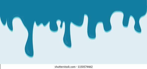 Paint dripping vector background, liquid drops, fluid splashes, ink droplets illustration. Colorful bright paint splashes, fluid liquid dripping ink bubbles, floating gradient shapes wallpaper