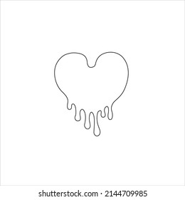 1,625 Logo Heart Dripping Images, Stock Photos & Vectors | Shutterstock