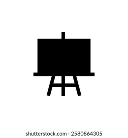 paint easel icon vector design template