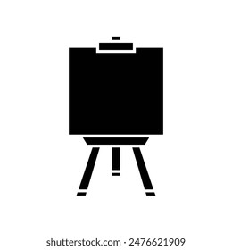 paint easel icon vector template illustration logo design