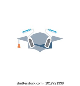Paint Education Logo Icon Design