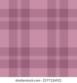 Paint fabric textile vector, relax plaid check tartan. Old background pattern texture seamless in pink and pastel colors palette.