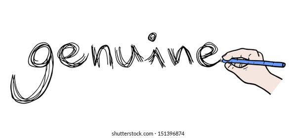 Paint genuine