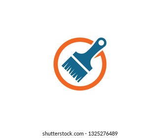 paint house logo business vector icon template