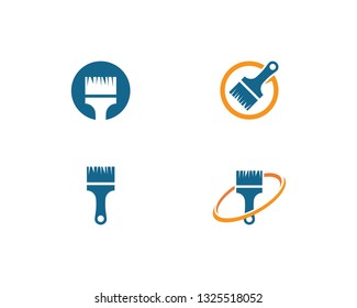 paint House logo business vector