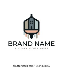 Diseño De Pintas Y Logotipos De Casa