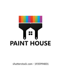 Vorlage für das Logo von Paint House