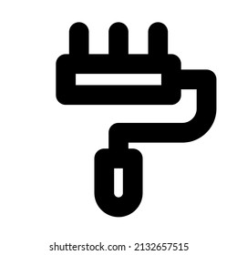 Icono de pintura, mejor utilizado para web o aplicación, ilustración vectorial Formato de archivo EPS 10