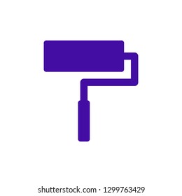 Paint icon. Paint brush icon. Paint roller icon