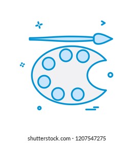 Paint icon design vector