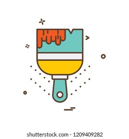 Paint icon design vector