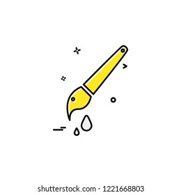 Paint icon design vector