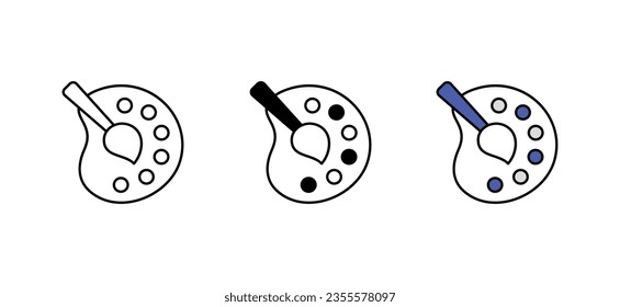 Dibujar diseño de icono con ilustración de fondo blanco
