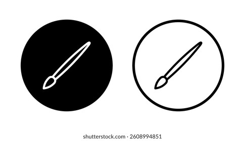 Paint icon logo design. paint brush sign and symbol. paint roller icon vector
