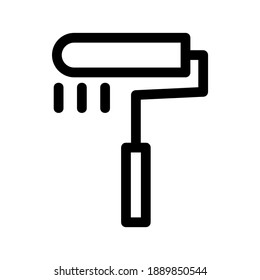 Paint icon or logo isolated sign symbol vector illustration - high quality black style vector icons
