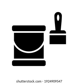 paint icon or logo isolated sign symbol vector illustration - high quality black style vector icons
