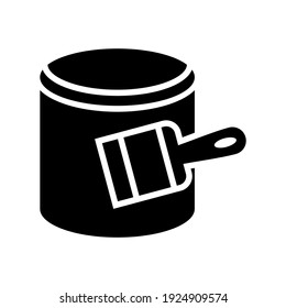 paint icon or logo isolated sign symbol vector illustration - high quality black style vector icons
