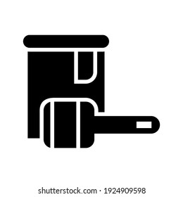 paint icon or logo isolated sign symbol vector illustration - high quality black style vector icons
