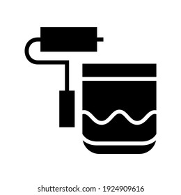 paint icon or logo isolated sign symbol vector illustration - high quality black style vector icons
