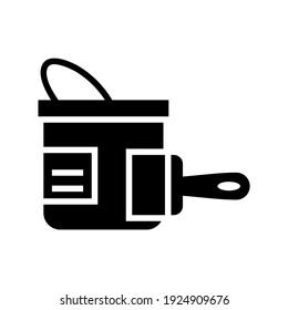 paint icon or logo isolated sign symbol vector illustration - high quality black style vector icons

