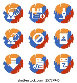 Paint icon set 2