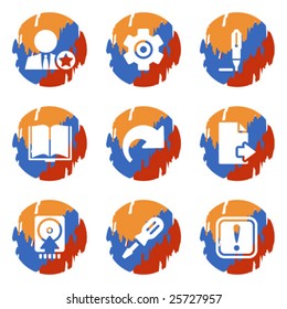 Paint icon set 6