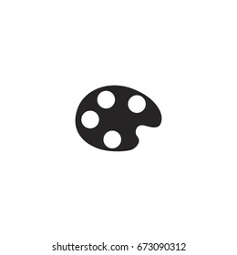 paint icon. sign design